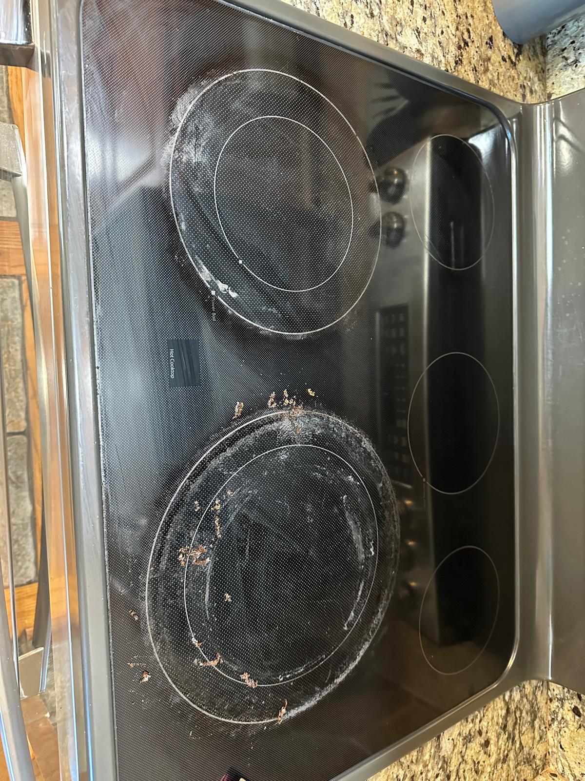 Cooktop before
