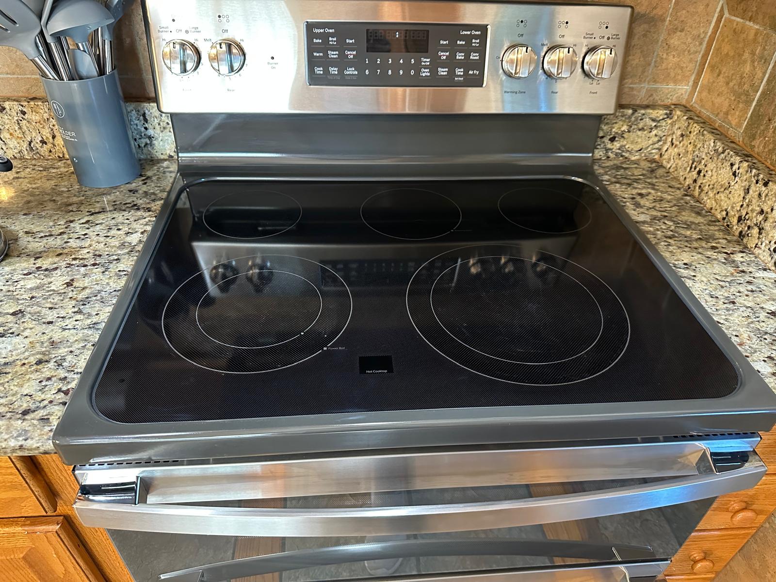 Cooktop after